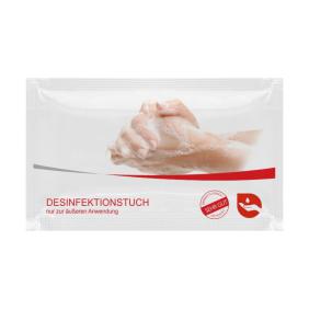 Promotional desinfecting wipes
